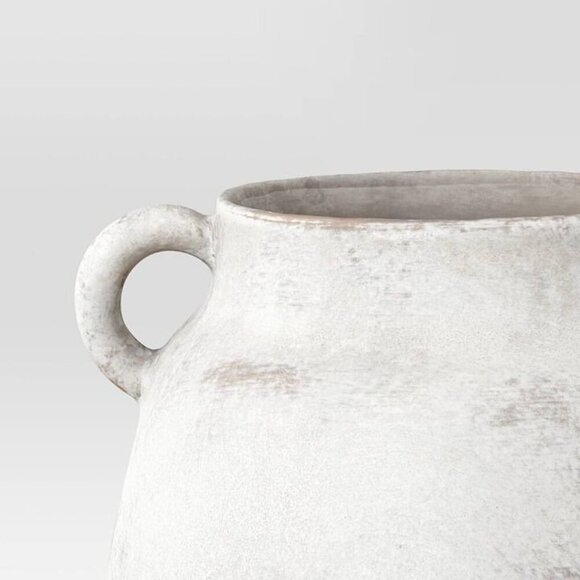 Threshold Large Ceramic Vase Cream with Side Handles‎ - Target - Picture 3 of 7